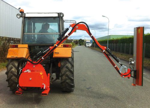 Arboriculture pruning machine - Cobra - COCHET - tractor-mounted / hydraulic / sickle bar