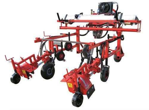 Semi-automatic plastic mulch layer - HYDRAULIC CPT - COSMECO s.r.l.