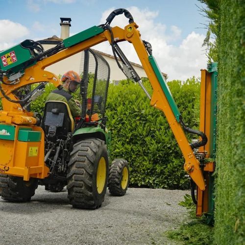 Hydraulic hedge trimmer - Galax H40 - COUP'ECO - mounted / for green spaces / easy-to-use