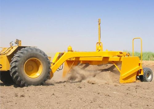 Field preparation grading blade - LLG Series - D. Gutzwiller SAS - hydraulic / laser guided / heavy-duty