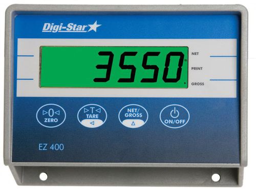 On-board weight indicator - EZ400 - Digi-Star International - for tractors / digital / compact