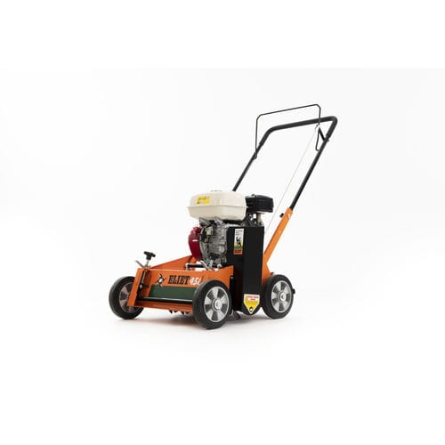Walk-behind scarifier - E450 - ELIET EUROPE - gasoline engine / with gauge wheels