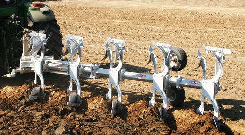 Mouldboard plow - TLV Series - ER.MO S.p.A. - mounted / 5-shank / adjustable-width