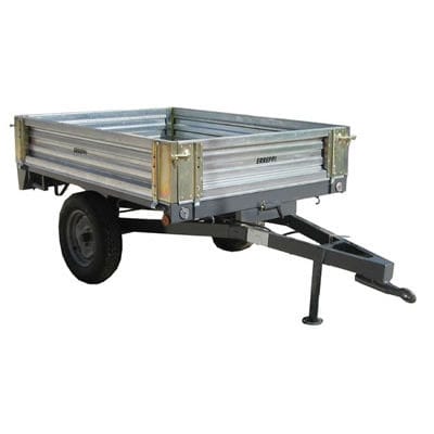 Tipping trailer - RN Series - ERREPPI Srl - single-axle / agricultural / 0 t...10 t