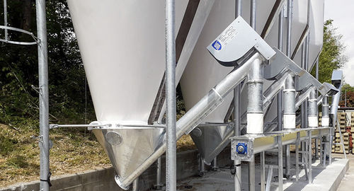 Grain conveyor - COCT series - EUROSILOS SIRP s.r.l. - silage / animal feed / chain