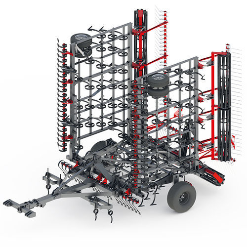 Mounted field cultivator - WEKTOR - EXPOM Sp. z o.o. - semi-mounted / with roller / folding