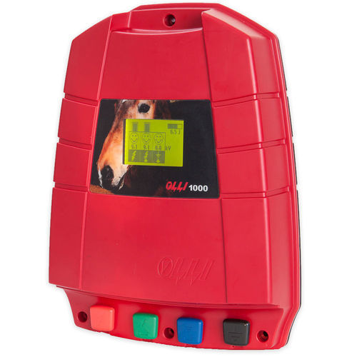 Battery-powered fence energizer - 1000 - Olli - for horses