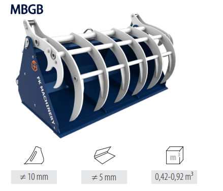 Power grab shovel bucket - MBGB - Firma Kolaszewski