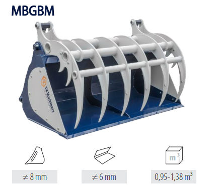 Power grab shovel bucket - MBGBM - Firma Kolaszewski