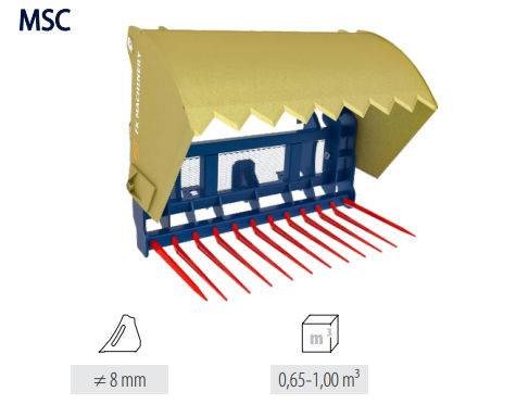 Mounted silage cutter - MSC - Firma Kolaszewski