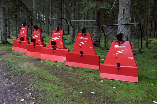 Mechanical forestry winch - V series - FRANSGARD Maskinfabrik A/S - tractor mounted