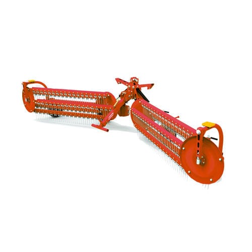 Rotary rake - GOLIA V SPIN - MASCHIO GASPARDO - side delivery / bi-rotor