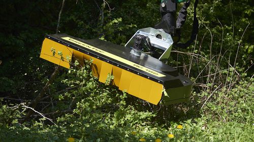 Arboriculture pruning machine - RC 162 - GreenTec A/S - tractor-mounted / rotary-knife / hydraulic