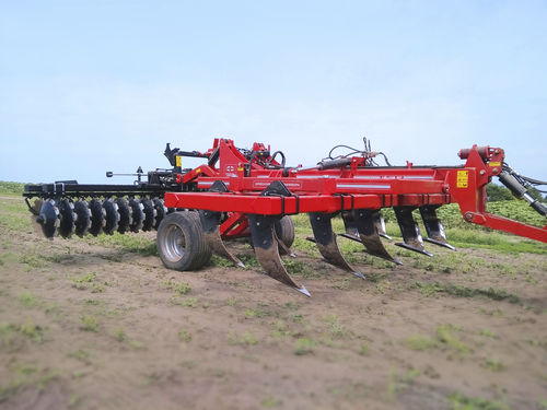 3-point hitch subsoiler - Helios Duo T90 - GREGOIRE BESSON - fixed / with roller