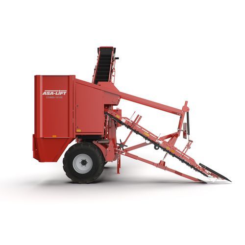 Carrot harvester machine - Combi-1010E - Grimme Landmaschinenfabrik GmbH & Co. KG - tractor-mounted / 1-row / top lift