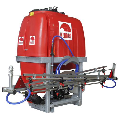 Mounted sprayer - G300PE - Hans Wanner GmbH Maschinen- und Fahrzeugbau - for viticulture / for orchards / hydraulic