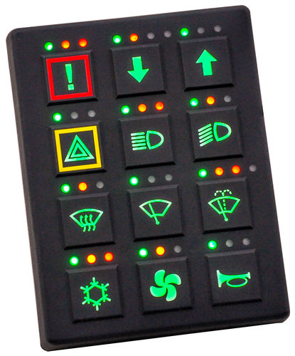 Digital control panel - CL-608 - HED Inc. - for machines / for agricultural vehicles / IP67