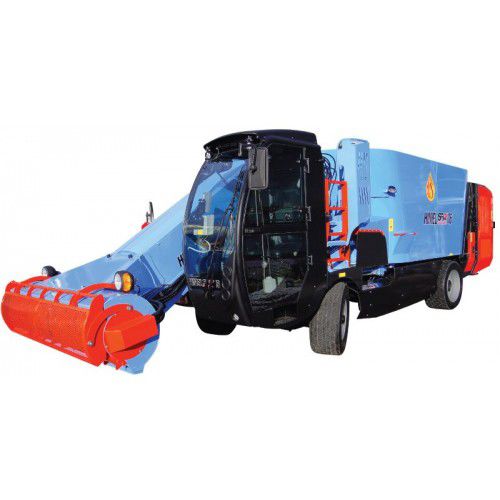 Vertical feed mixer - SFV PRIMUS - HIMEL Maschinen GmbH & Co. KG - self-propelled / diesel engine