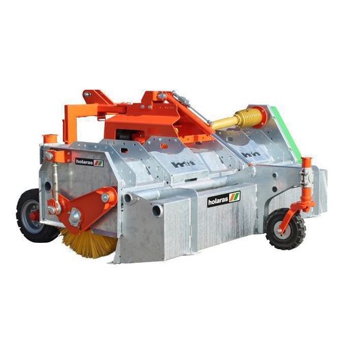 Tractor-mounted sweeper - BASIC series - HOLARAS Hoopman Machines bv - groundcare