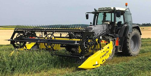 tractor-mounted windrower - Honey Bee Manufacturing Ltd.