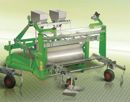 1-row bed former - A series - HORTECH Srl - for row crops / with roller