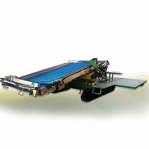 Vegetable harvester machine - SLIDE TRAX VALERIANA - HORTECH Srl - self-propelled / 1-row