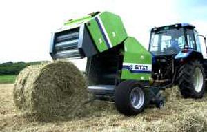 Round baler - TRB, TCR series - IHI STAR Machinery Corporation - variable chamber / small