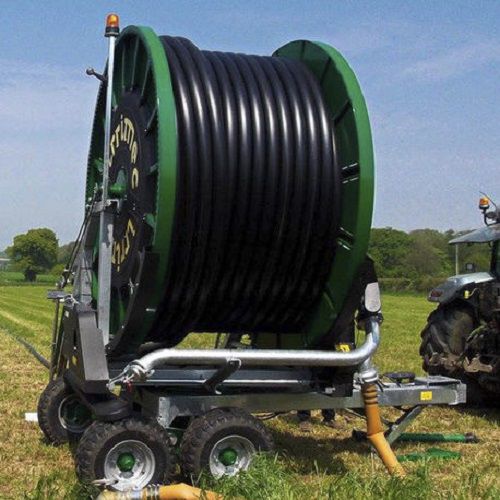 Turbine-drive irrigation hose reel - OPTI RAIN ST8 - IRRIMEC s.r.l.