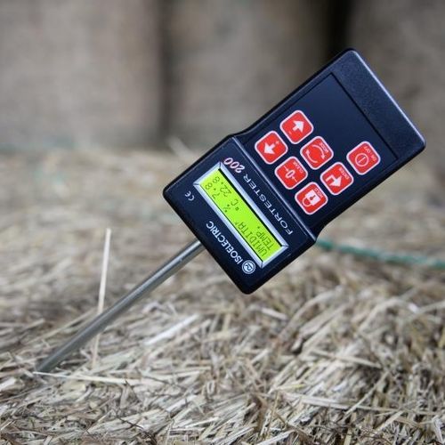 Moisture analyzer - FORTESTER 200 - ISOELECTRIC di Della Bona Oliviero - forage / temperature