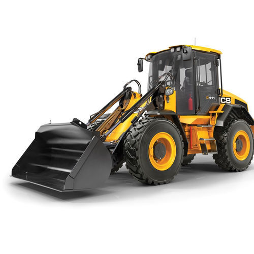 Rubber-tired loader - 411 Agri - JCB - with cab