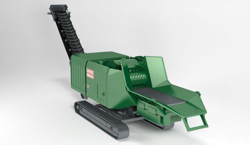 Self-propelled wood chipper - HEM 820 DL - JENZ GmbH Maschinen- und Fahrzeugbau - with combustion engine / tracked