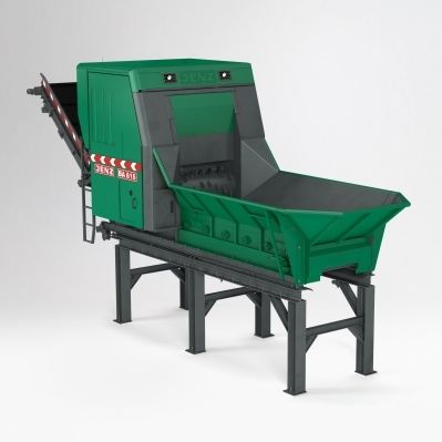 Stationary wood chipper - BA 615 E - JENZ GmbH Maschinen- und Fahrzeugbau - electric