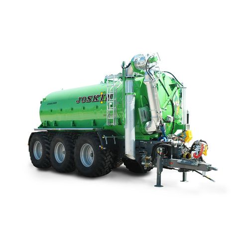 3-axle slurry tanker - EUROLINER  - JOSKIN S.A. - with centrifugal pump / vacuum / towed