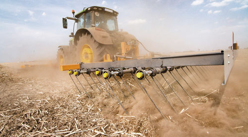 Straw harrow - StrawMaster - K. Wallner Maschinen-Bau und Handel - folding / with roller