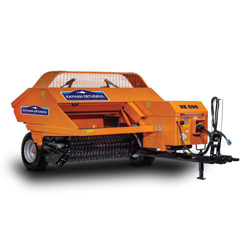 Square baler - KE 690 / KE 790 - Kayhan Ertugrul Makina - fixed chamber / silage / large