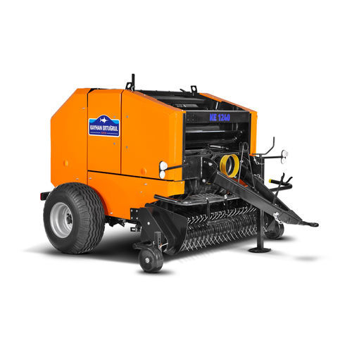 Round baler - KE 1240 / KE 1247 - Kayhan Ertugrul Makina - fixed chamber / silage