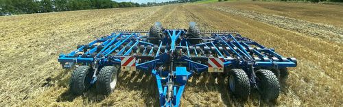 Towed disc harrow - Rebell -profiline- series - Köckerling GmbH & Co. KG - 2-section / with hydraulic adjustment / with roller