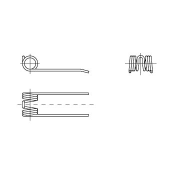 Spring tine - 60 - La Spirale S.r.l. - for balers / universal / metal