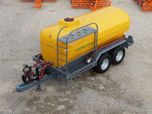 Single-axle water bowser - PTL-V series - Laumetris Ltd. - 2-axle / towed