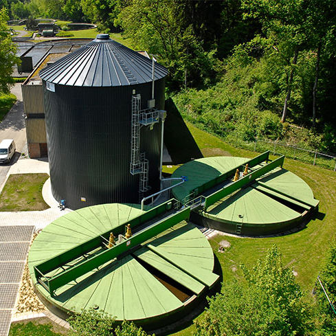 Biogas digester - KOMBIO-REACTOR - Lipp GmbH