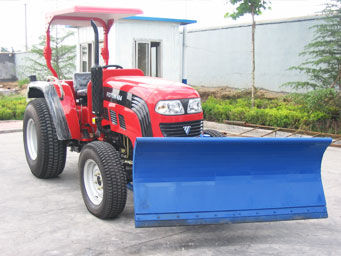Straight snowplow blade - TX, TT series - LOVOL ARBOS GROUP S.P.A. - with rubber scraper