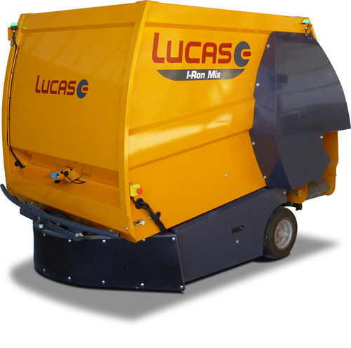 Cow feeding equipement - I-RON MIX - LUCAS.G - for goats / chain / programmable
