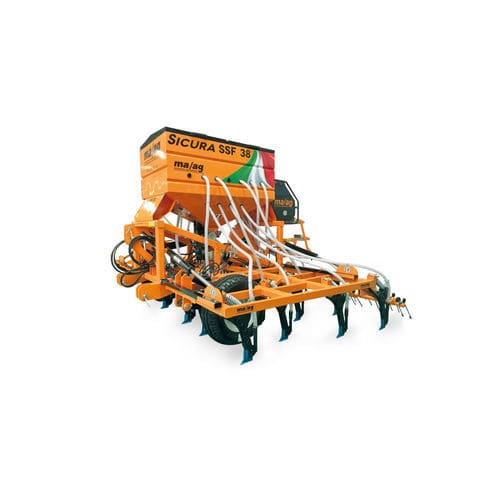 Pneumatic direct seeder - SSFP series - MA / AG Srl - tine / depth control / tractor-mounted