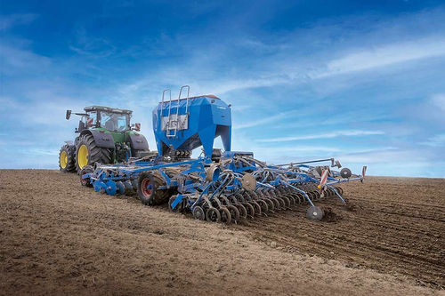 Hopper seed drill - Solitair DT series  - Machinefabriek STEKETEE B.V. - disc / tine / compact