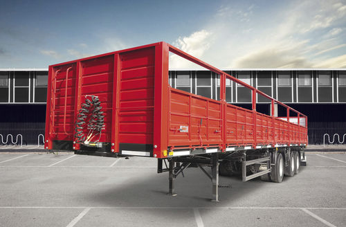 Flatbed trailer - Maquinas Agricolas Ombu SA - tandem axle / 3-axle / agricultural