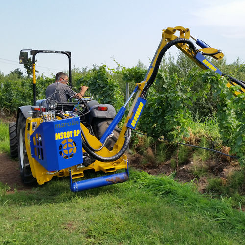 Tractor-mounted reach mower - M530T2P - PERGOLA - MAROLIN DECESPUGLIATRICI IDRAULICHE SRL - flail
