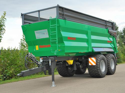 Hook lift trailer - RTWK-200.AS650 - Martin Reisch GmbH - tipping / tandem axle / agricultural