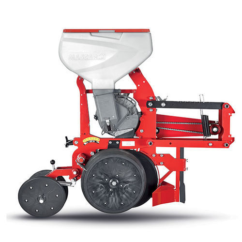 Pneumatic precision seed drill - Maxi-5 - MASCAR Spa - disc / tractor-mounted / 3-point hitch