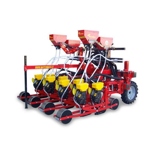 Pneumatic precision seed drill - MSO DUO series - MaterMacc S.p.A. - 3-row / 4-row / 5-rows