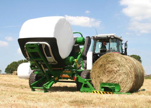 Individual bale wrapper - 991 - McHale Engineering Ltd. - round / automatic
